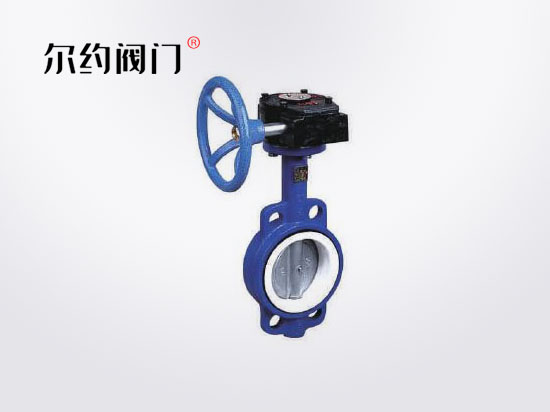 對夾單偏心蝸輪蝶閥